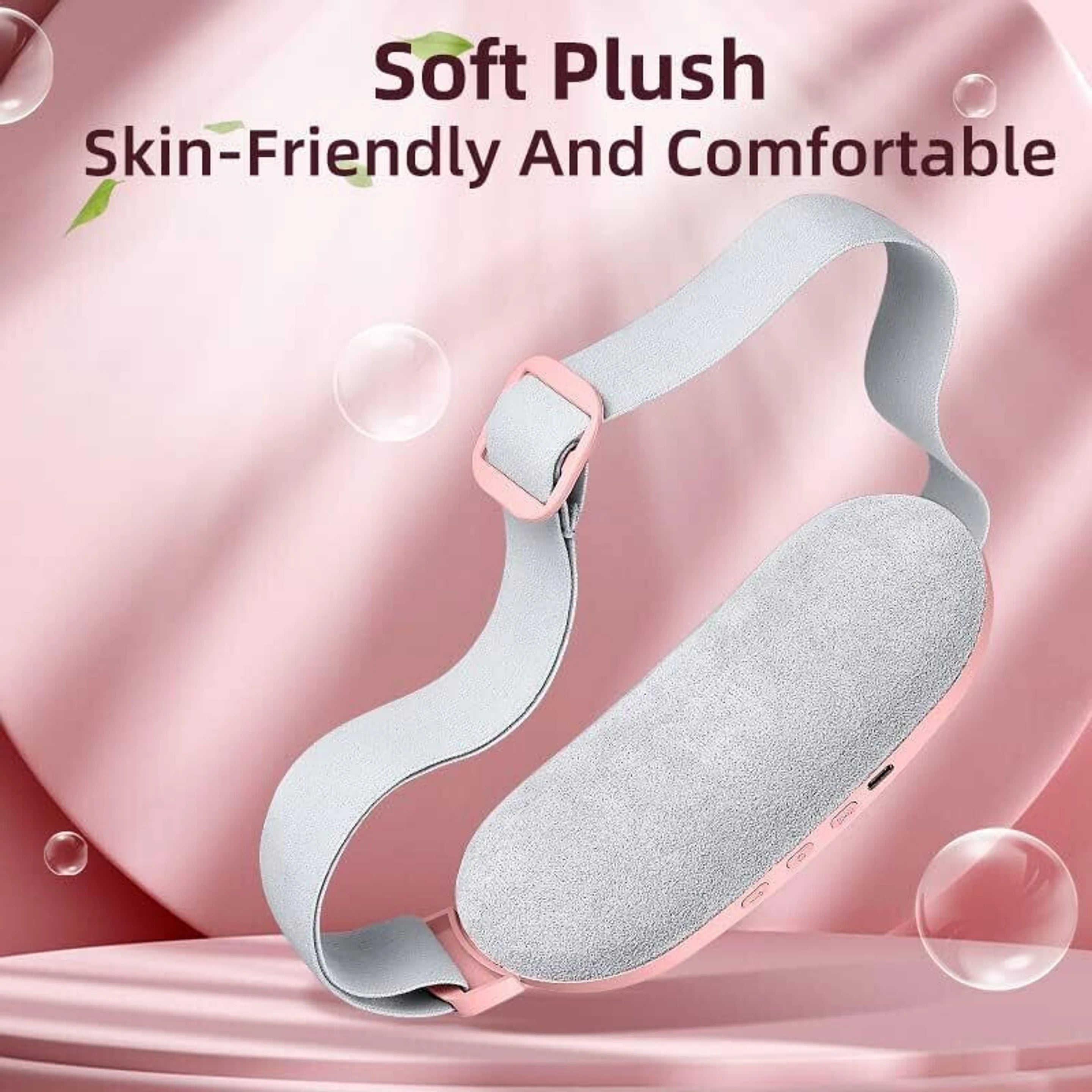 Cramp Relief Heating Pad & Massager — USB Rechargeable