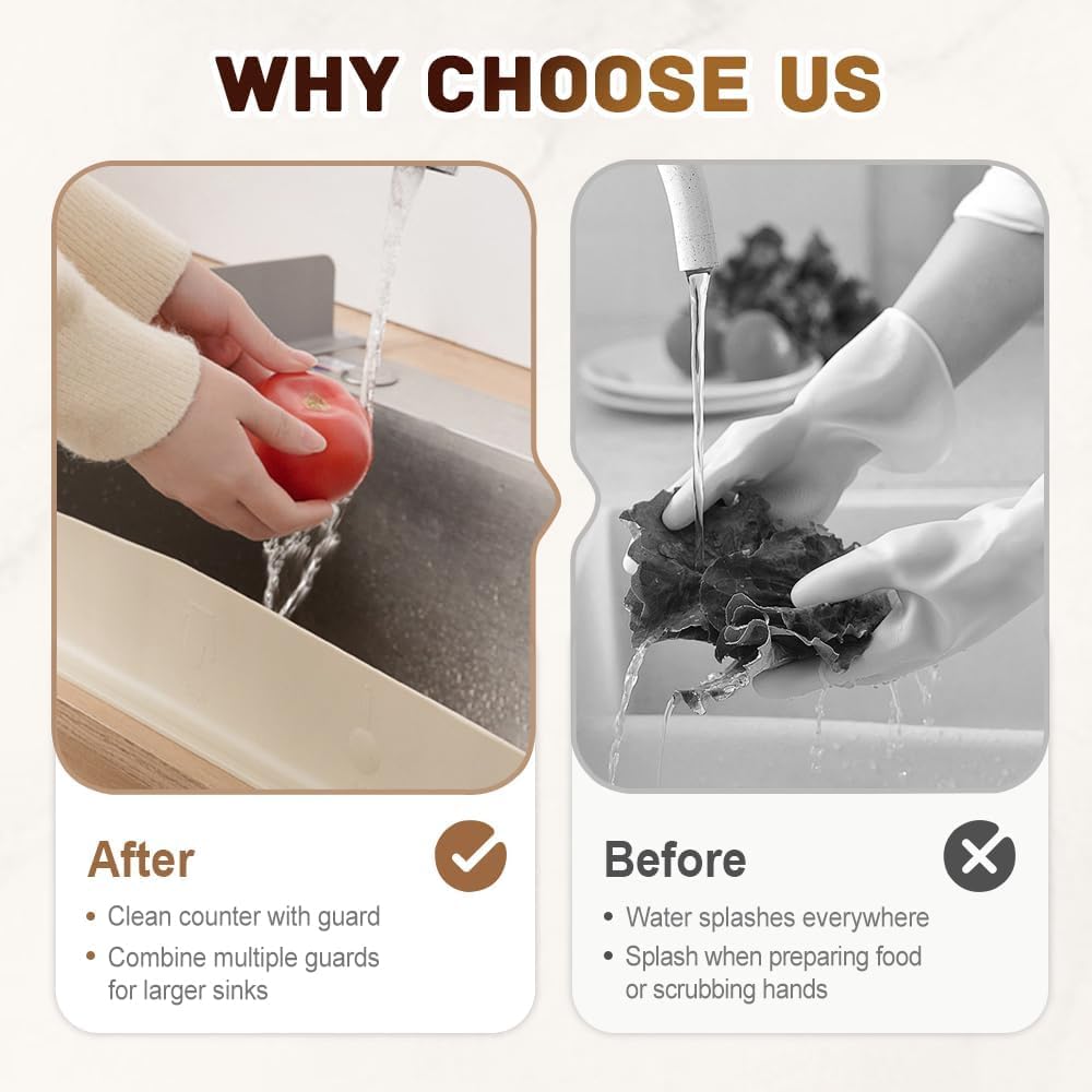 Sink Guard™ – Complete Splash Protection for Your Sink