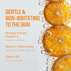 Orange Exfoliating Scrub for Face & Body – Deep Cleansing Brightening Exfoliator