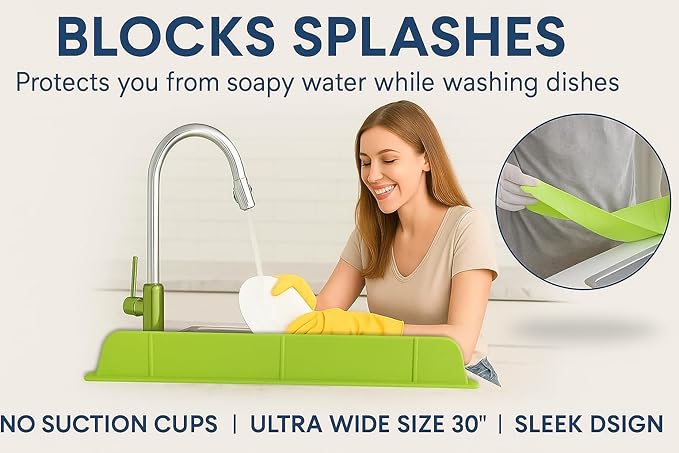 Sink Guard™ – Complete Splash Protection for Your Sink
