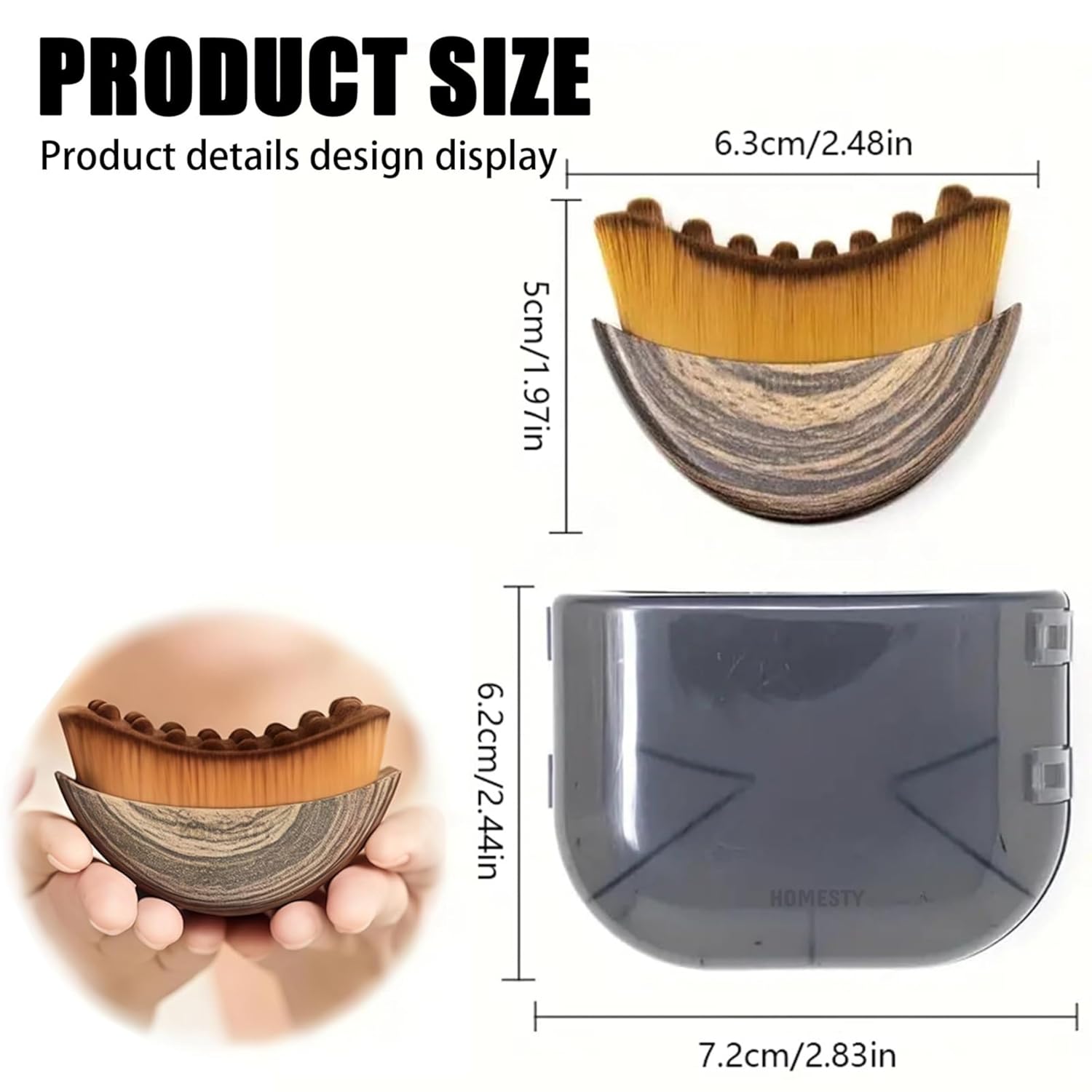 Lymphatic Facial Brush – Deep Cleansing, Contour & Glow | Best Facial Sculpting Tool