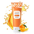 Orange Exfoliating Scrub for Face & Body – Deep Cleansing Brightening Exfoliator