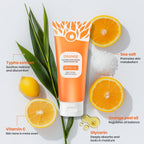 Orange Exfoliating Scrub for Face & Body – Deep Cleansing Brightening Exfoliator
