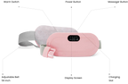 Cramp Relief Heating Pad & Massager — USB Rechargeable
