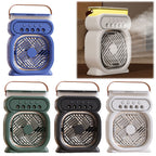 Portable Mini AC Cooler with Mist & LED Light