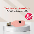 Cramp Relief Heating Pad & Massager — USB Rechargeable