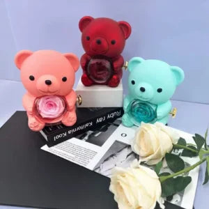 Valentine Teddy Bear Ring Box Gift | Romantic Surprise for Girlfriend